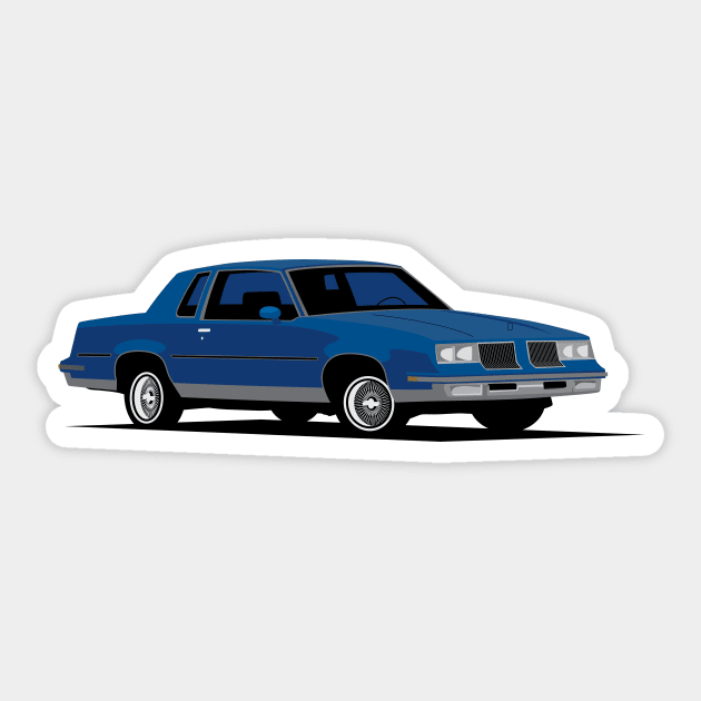Oldsmobile Cutlass Sticker by TheArchitectsGarage